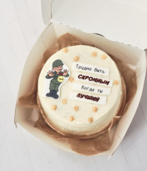 Бенто-торт на 23 февраля